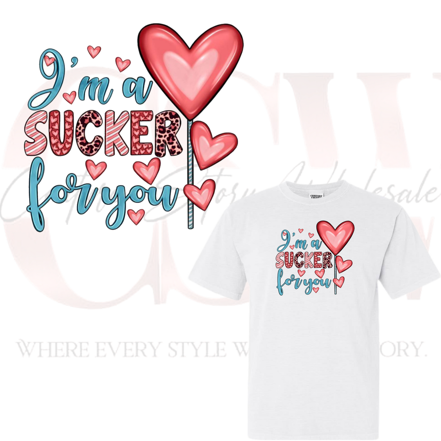 Sucker For You, Heat Transfers