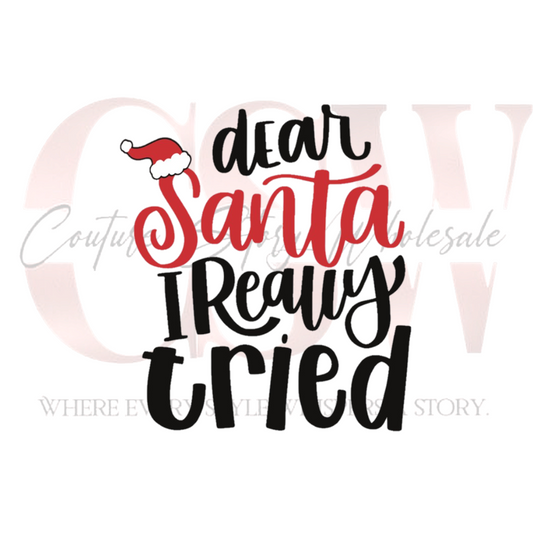 I Tried Santa, Heat Transfers