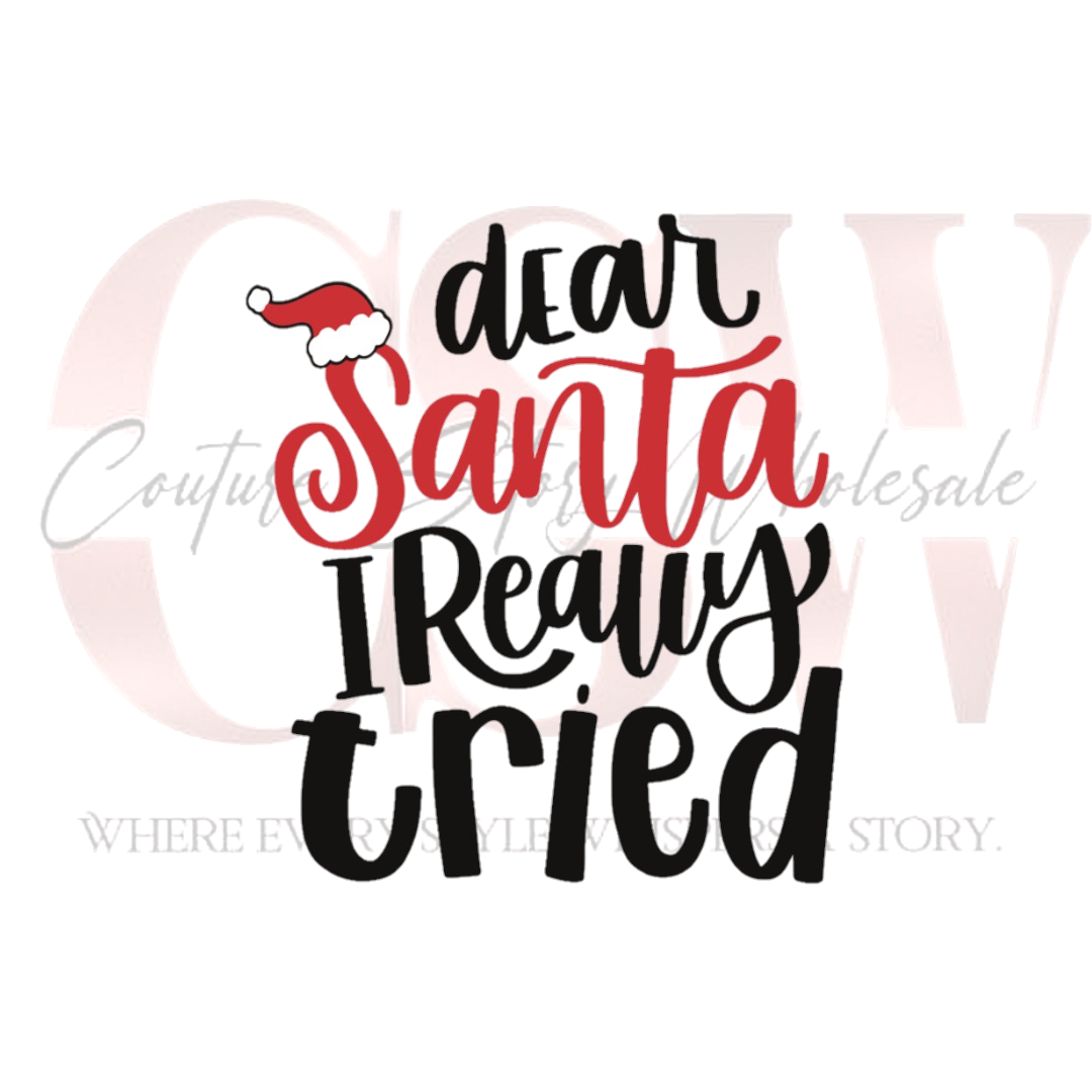 I Tried Santa, Tee