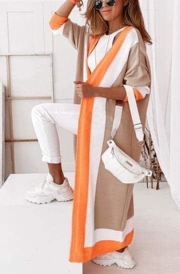 Colorblock Cardigan