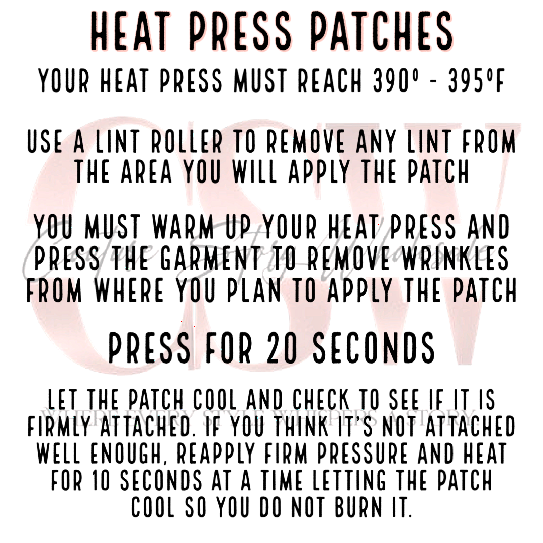 Two Reasons, Patches