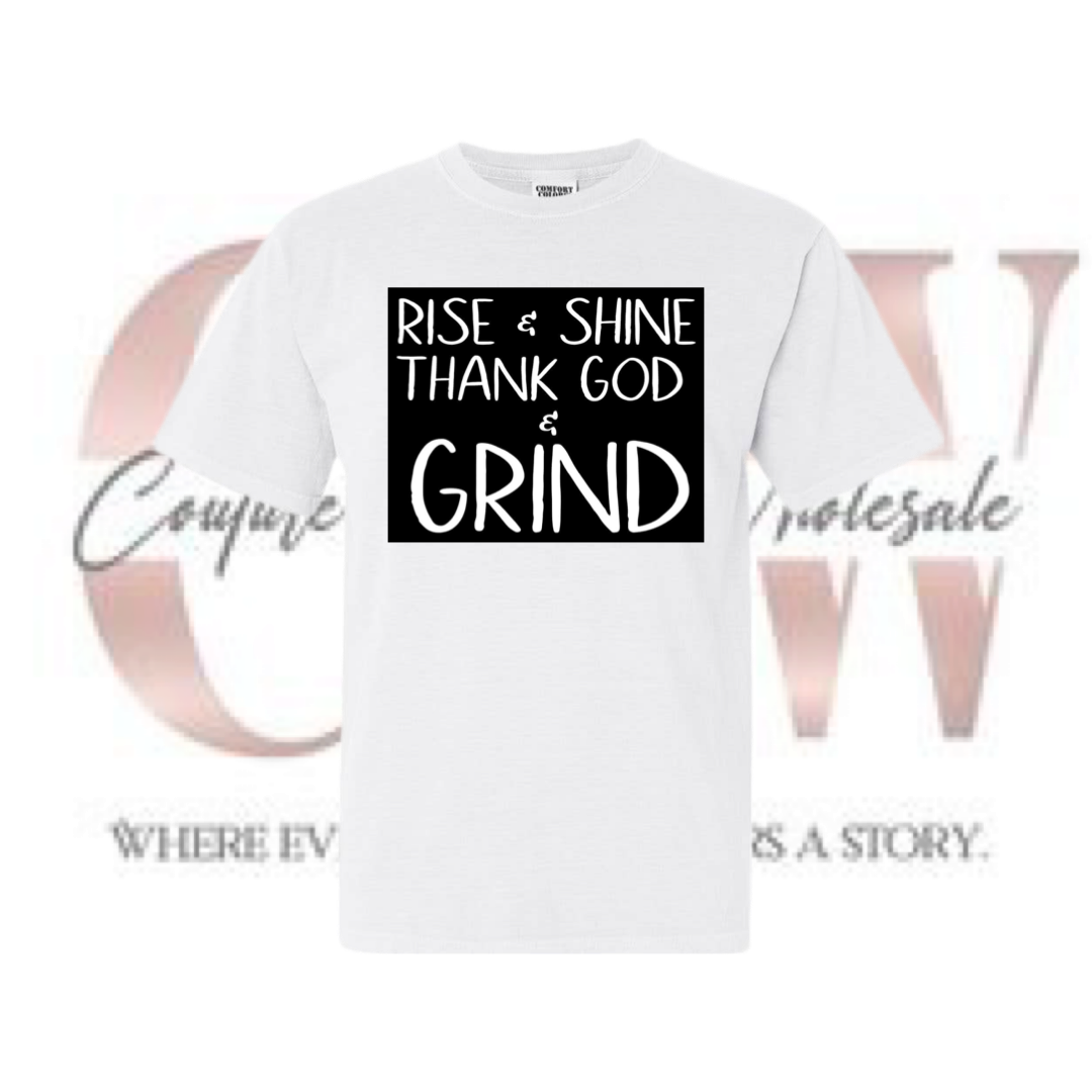 Thank God & Grind, Tee