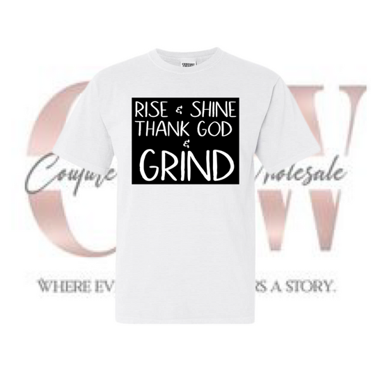 Thank God & Grind, Tee