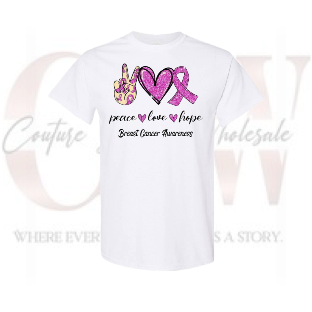 Peace, Love, Hope, Tee