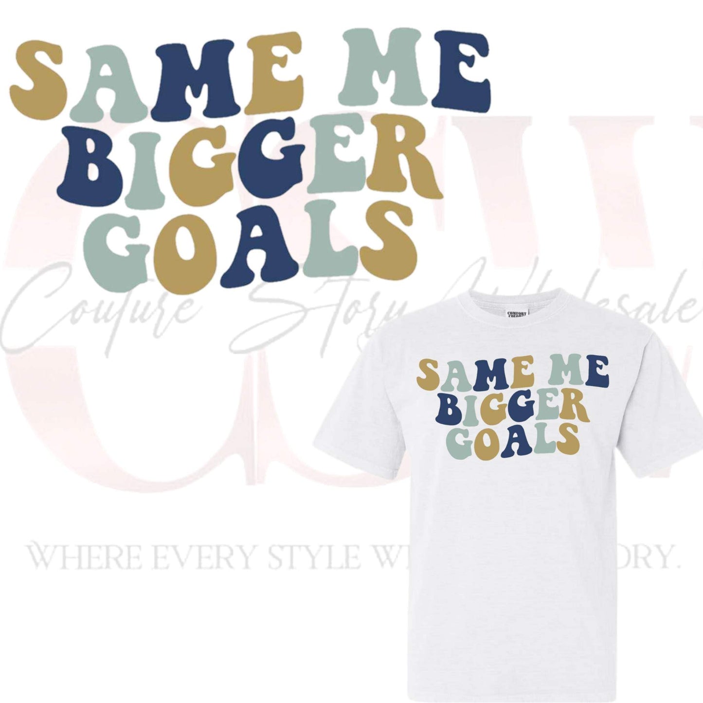Same Me, Bigger Goals, Heat Transfers