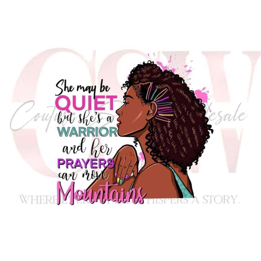 Quiet Warrior, Tee