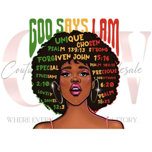 God Says I Am, Heat Transfers