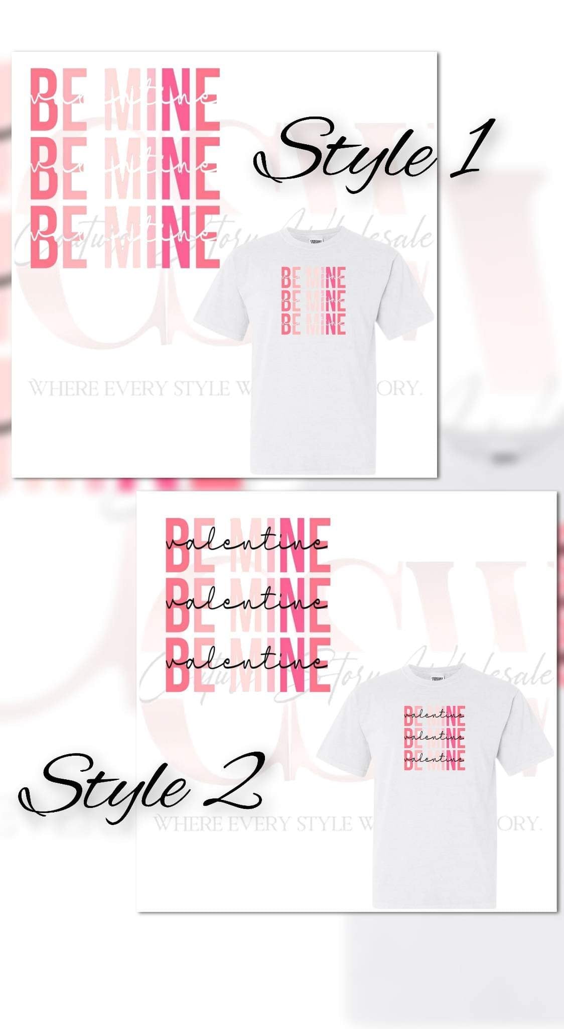 Be Mine, Heat Transfers