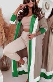 Colorblock Cardigan