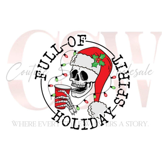 Holiday Spirit, Heat Transfers