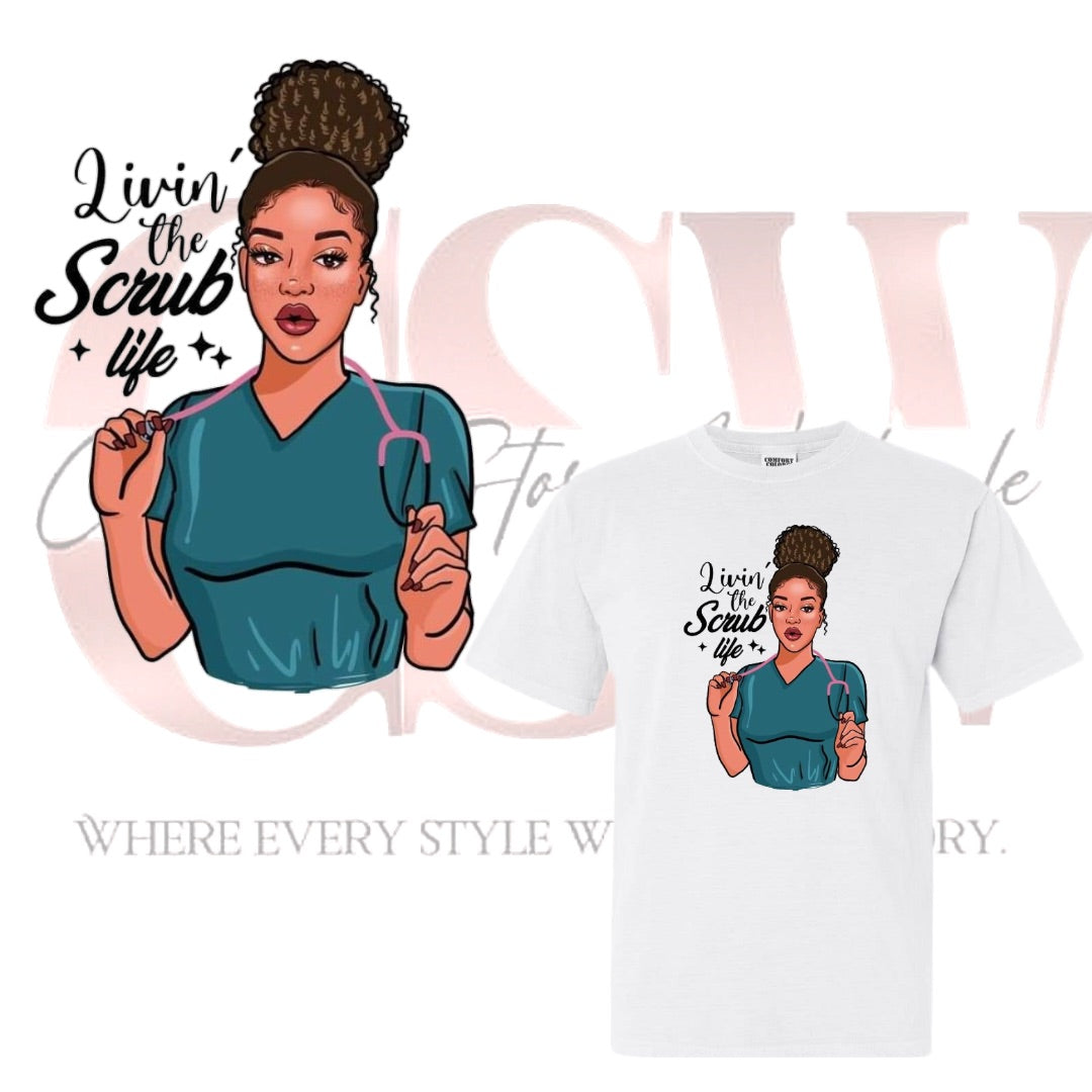 Livin’ The #ScrubLife, Tee