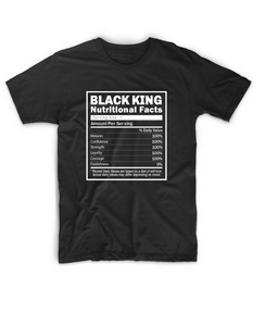 Black King Nutritional Facts, T-Shirt