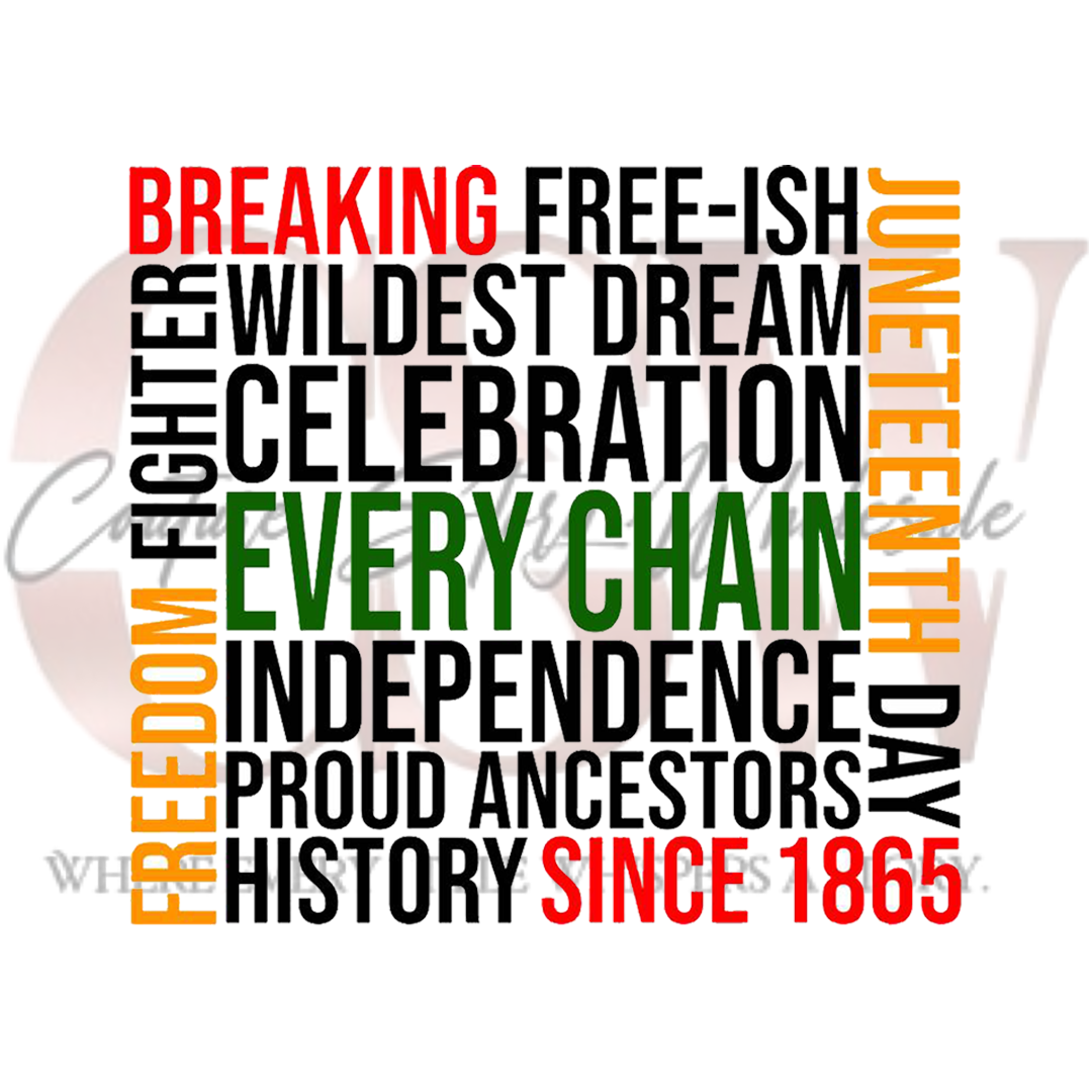 Juneteenth ,Breaking Every Chain, Heat Transfers