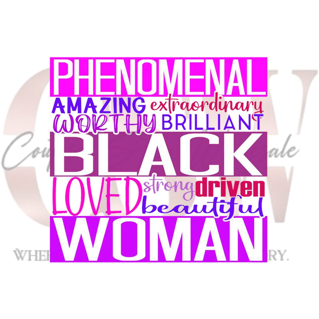 Phenomenal Black Woman, Heat Transfers