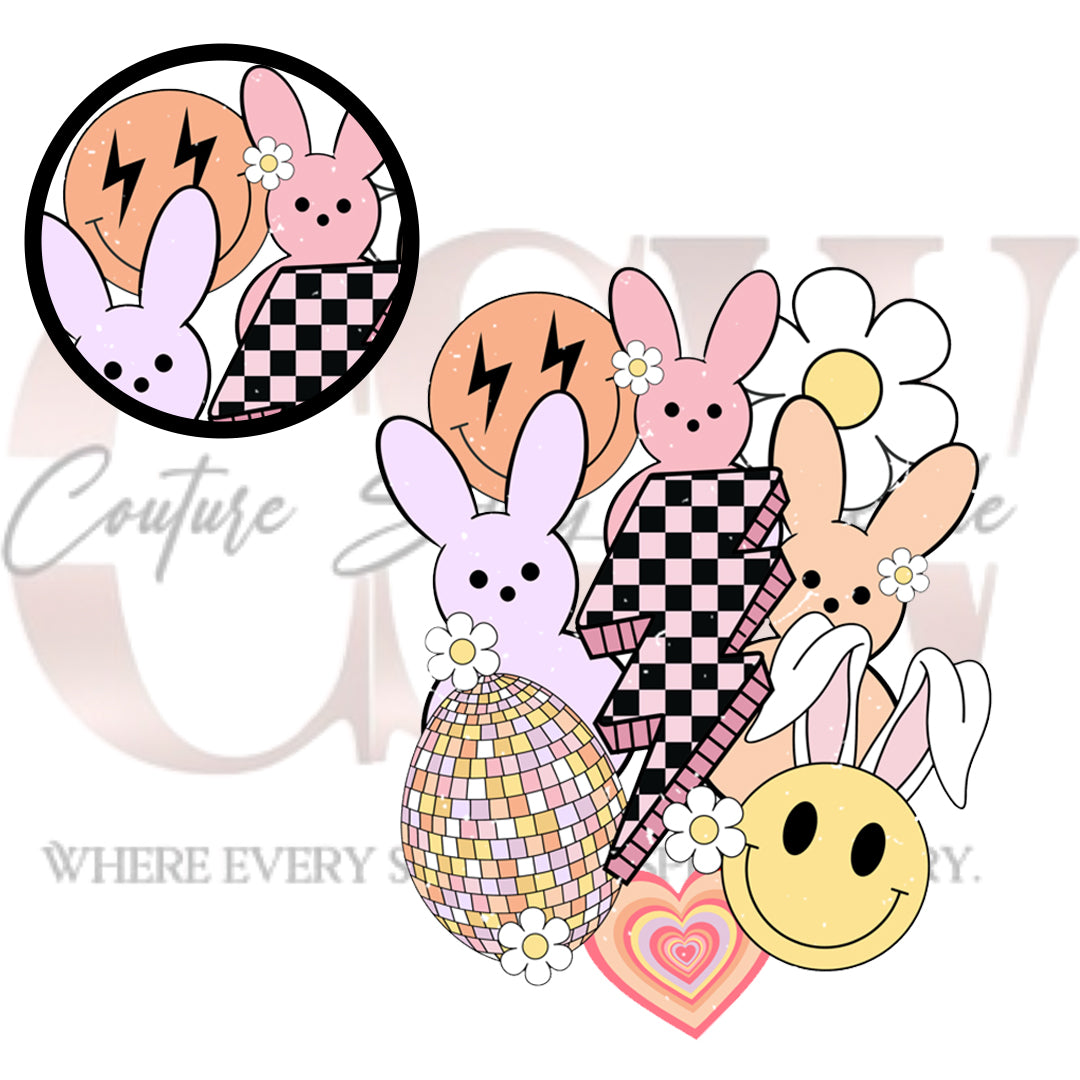 Groovy Easter, Heat Transfers